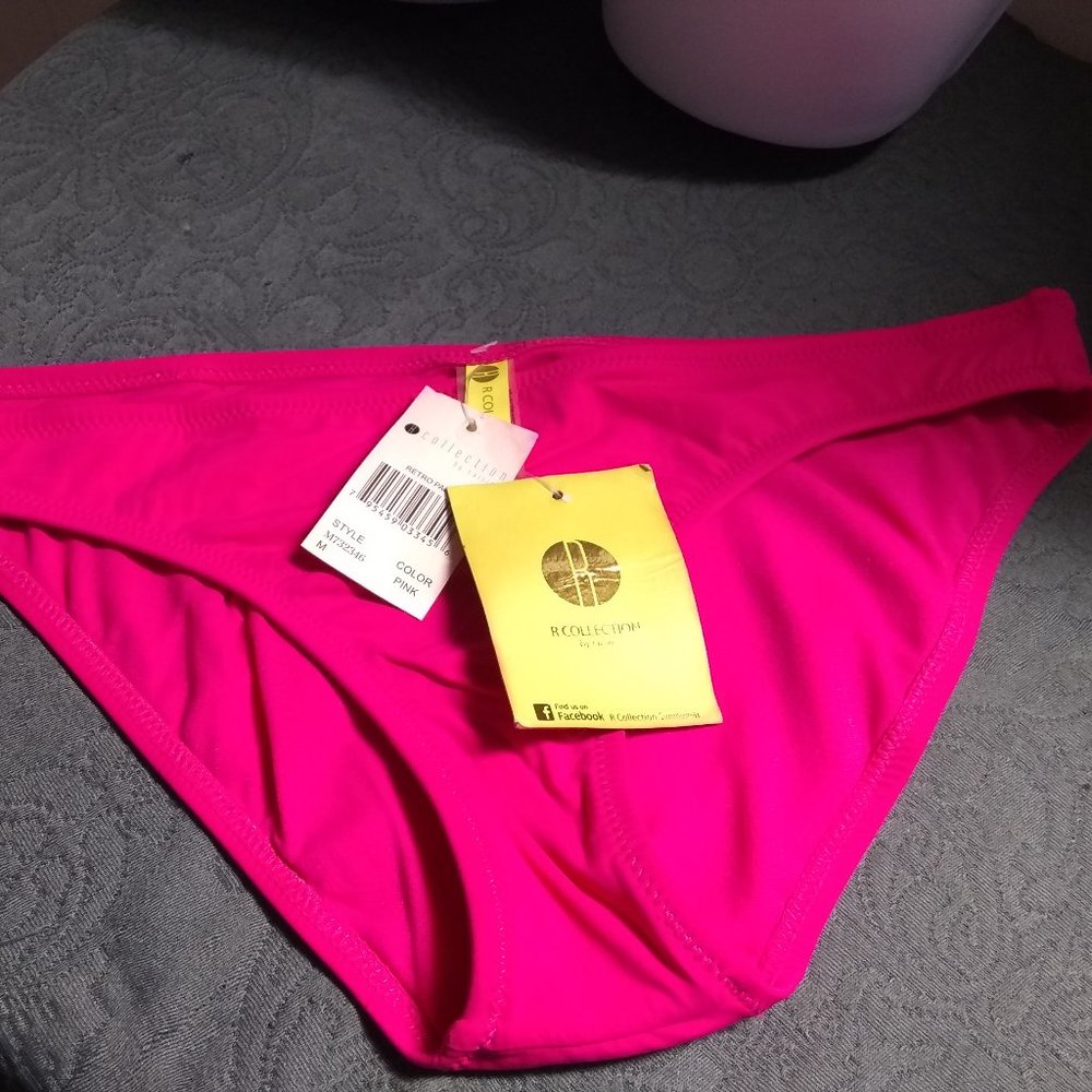 New Raisins  Bikini Bottoms Pink Size Medium